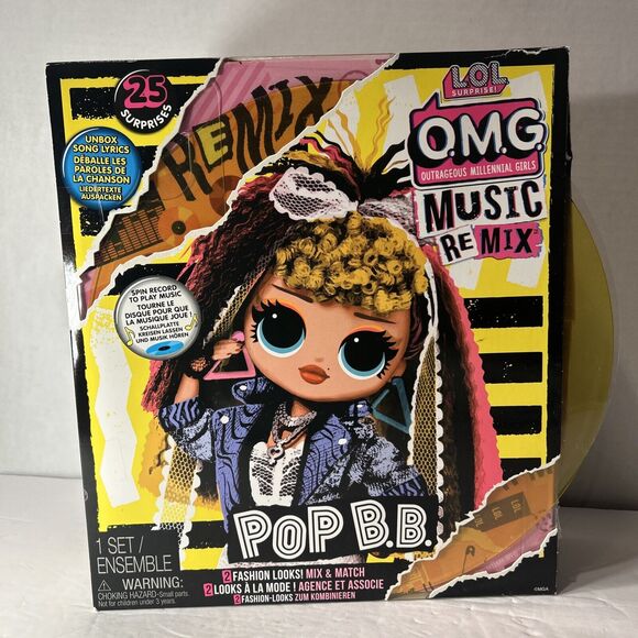 LOL Surprise OMG Remix Pop B.B. Fashion Doll 25 Surprises Brand New Sealed - Picture 1 of 6